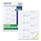 Rediform Hardcover Numbered Money Receipt Book, Two-Part Carbonless, 6.88 x 2.75, 4/Page, 300 Forms S1654NCR - alternate 3